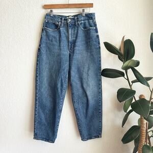 Madewell Balloon Jeans Size 28 Barrel Baggy Relaxed High Rise Classic Lagenlook